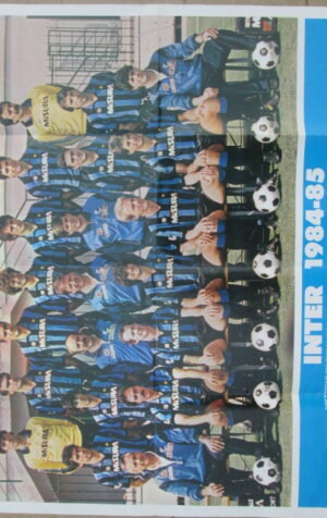 POSTER INTER 1984-85 I TUOI CAMPIONI 90X65 CM   [MV8]