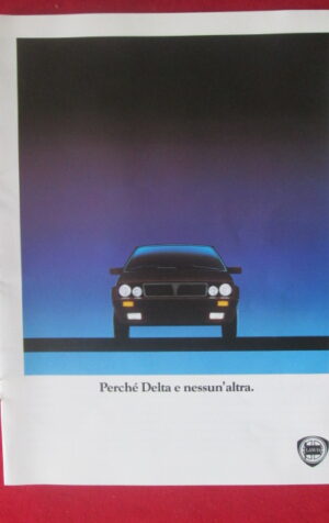 LANCIA DELTA CATALOGO 1988 - 12 PAGINE  [MV8]