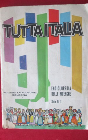 ALBUM FIGURINE TUTTA ITALIA FLGORE 1966 MANCANO 88 SU 300 [C88]