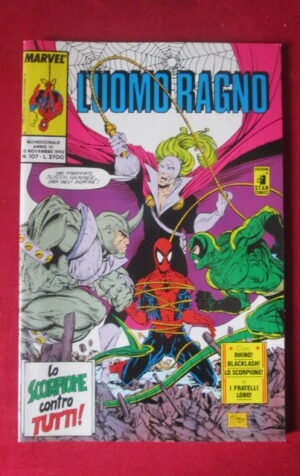 UOMO RAGNO 107 1992 ED. STAR COMICS [SP17]