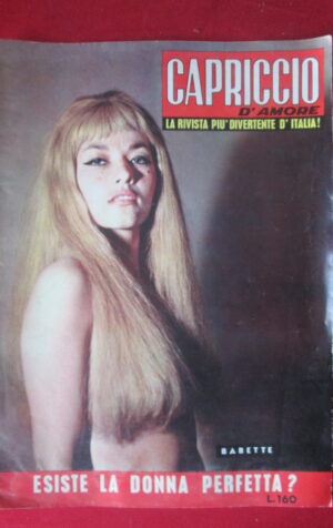 CAPRICCIO D' AMORE 1 1963 BABETTE BETTY RONSON SHIRLEY MACLAINE [TR29]