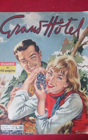 GRANDHOTEL 585 1957 DOLCI GRAPPOLI VAN JOHNSON CHARLIE CHAPLIN [TR29]