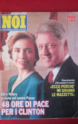 NOI 23 1994 BILL E HILLARY CLINTON - INSERTO JACQUELINE KENNEDY [TR29]