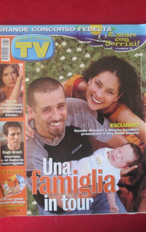 TV SORRISI E CANZONI 30 2002 DANIELE SILVESTRI ALBERTO ANGELA VELVET [TR29]