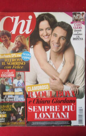 CHI 39 2013 BARBARA D' URSO RAOUL BOVA ANTONELLA CLERICI CANALIS [TR29]