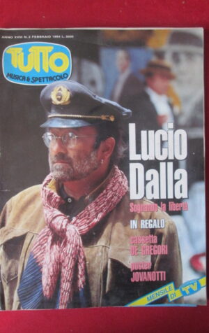 TUTTO E SPETTACOLO 2 1994 LUCIO DALLA ALICE IN CHAINS + POSTER JOVANOTTI [TR29]
