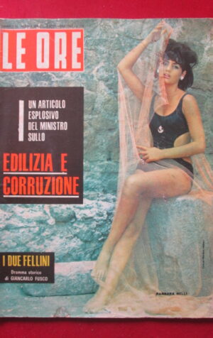 LE ORE 36 1963 FELLINI BARBARA NELLI LILLA PEREZ STEFANO SURACE [TR29]