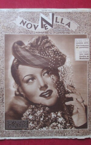 NOVELLA 14 1939 SALVATOR GOTTA PAOLA BARBARA [TR29]