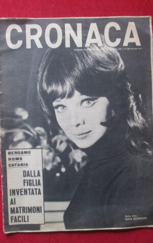 CRONACA 26 1965 GAIA GERMANI NAZARENO EPIFANIO ARBITRO LO BELLO [TR29]