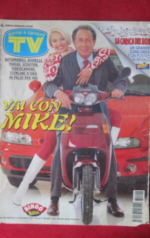 TV SORRISI E CANZONI 6 1996 MIKE BONGIORNO RAFFAELLA CARRA ALBA PARIETTI [TR29]