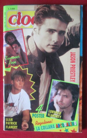 CIOE 31 1993 TORI SPELLING PAUSINI POSTER LORENZO FLAHERTY JASON PRIESTLEY MV22A