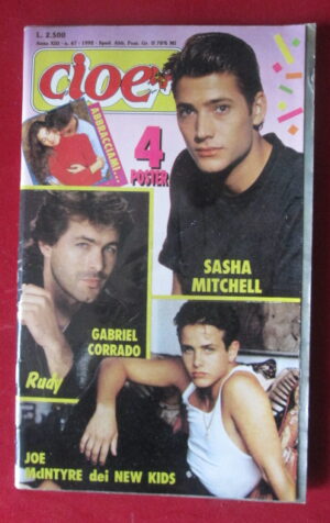 CIOE 47 1992 POSTER SASHA MITCHELL GABRIEL CORRADO JOE MCINTYRE [MV22A]