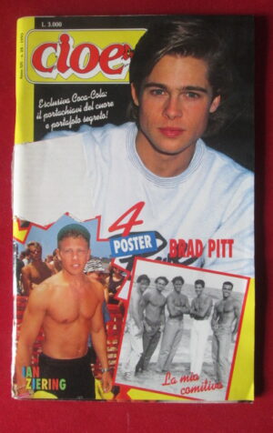 CIOE 28 1993 POSTER BRAD PITT IAN ZIERING JASON PRIESTLEY [MV22A]