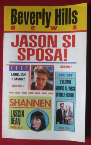 BEVERLY HILLS NEWS INSERTO TV STELLE 17 1993  [MV22A]