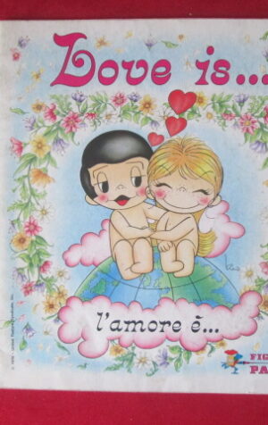 ALBUM FIGURINE PANINI LOVE IS … L' AMORE E' 1985 [H055]