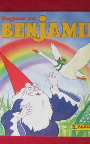 ALBUM FIGURINE PANINI VIAGGIAMO CON BENJAMIN 1988 [H055]