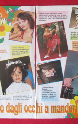 CLIPPING RITAGLIO ANGELA DI COSIMO NON E LA RAI 1993 - 2 FACCIATE [MV19M-7]