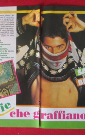 CLIPPING RITAGLIO SAMUELE BERSANI 1993 - 3 FACCIATE  [MV19M-7]