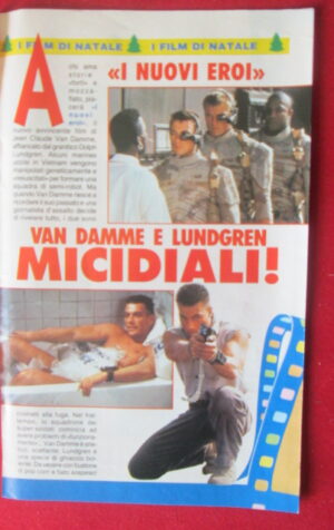 CLIPPING RITAGLIO VAN DAMME 1993 - 1 FACCIATA  [MV19M-7]