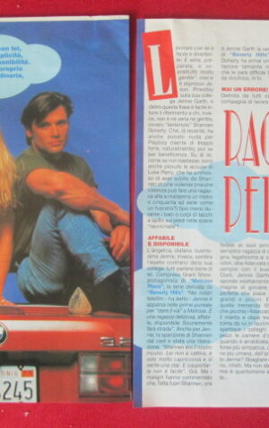 CLIPPING RITAGLIO JENNIE GARTH BEVERLY HILLS 1994 - 2 FACCIATE [MV19M-7]