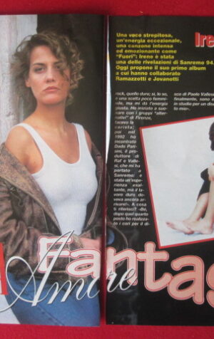 CLIPPING RITAGLIO IRENE GRANDI 1993 - 3 FACCIATE  [MV19M-7]