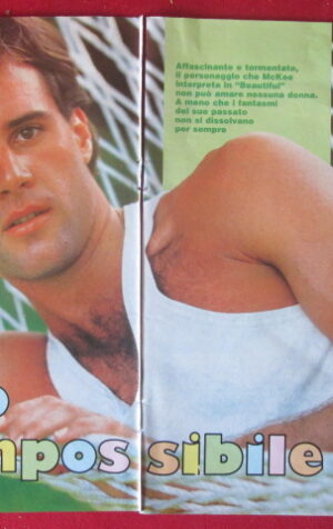 CLIPPING RITAGLIO TODD MCKEE 1992 - 3 FACCIATE  [MV19M-7]