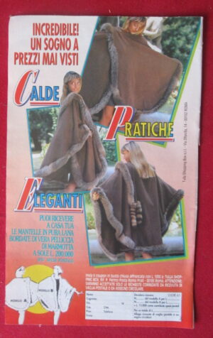 CLIPPING RITAGLIO ILARIA GALASSI 1992 PUBBLICITA  [MV19M-7]