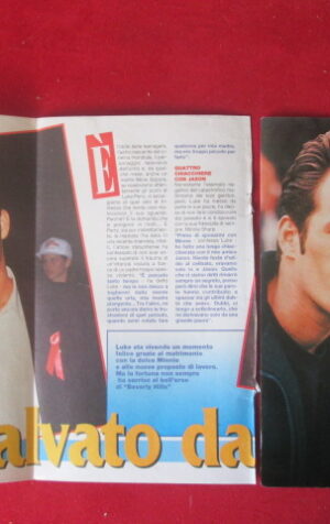 CLIPPING RITAGLIO LUKE PERRY 1994 - 3 FACCIATE  [MV19M-7]