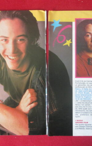 CLIPPING RITAGLIO KEANU REEVES 1994 - 3 FACCIATE  [MV19M-7]