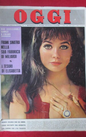 OGGI 32 1962 FRANK SINATRA MARISA SOLINAS JACQUES CHARRIER TESORI REGINA [Q36]