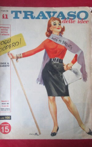 IL TRAVASO SETTIMANALE 15 1964 AMINTORE FANFANI [Q36]