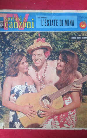 TV SORRISI E CANZONI 31 1960 ENRICO MARIA SALERNO MINA [Q36]
