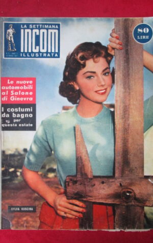 LA SETTIMANA INCOM ILLUSTRATA 12 1953 SYLVA KOSCINA EUGENIO CASTELLOTTI [Q36]