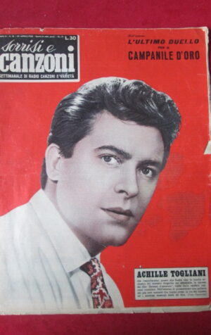 SORRISI E CANZONI 15 1955 ACHILLE TOGLIANI JULA DE PALMA [Q36]