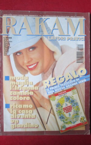 RAKAM 2 1999ALL' INTERNO CARTAMODELLI DECALCABILE PER TESSUTI [Q36]