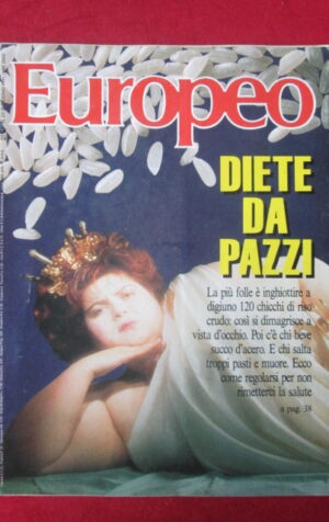 EUROPEO 23 1991 DOSSIER DIETE MONICA BELLUCCI OSVALDO BAGNOLI [Q36]