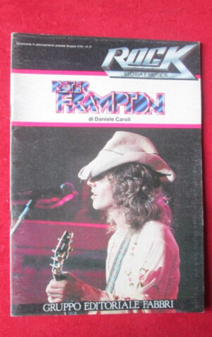 POCKET BOOK 1983 ROCK STORIA E MUSICA PETER FRAMPTON [Q36]