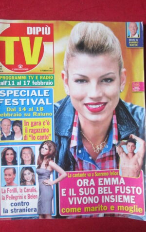 DI PIU TV 6 2012 EMMA MARRONE STEFANO DE MARTINO SABRINA FERILLI CANALIS [Q36]