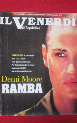 IL VENERDI 497 1997 DEMI MOORE CRISTINA DI BORBONE CORRADO ALEX RANDOLPH [Q36]