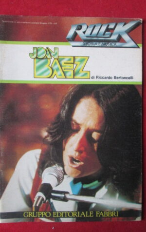 POCKET BOOK 1983 ROCK STORIA E MUSICA JOAN BAEZ [Q36]
