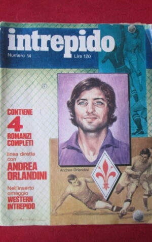 INTREPIDO 14 1972 ANDREA ORLANDINI INSERTO WESTERN INTREPIDO [Q36]