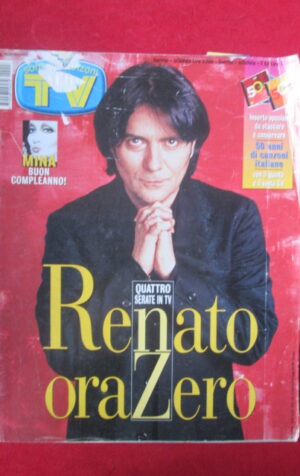 TV SORRISI E CANZONI 13 2000 RENATO ZERO ANHELINA JOLIE JULIANNA MARGULIES [Q39]