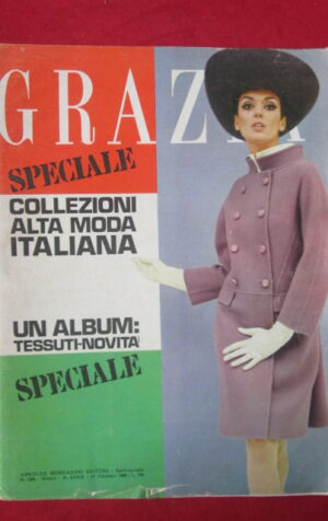 GRAZIA 1306 1966 COLLEZIONI ALTA MODA ITALIANA + INSERTO TESSUTI [Q39]