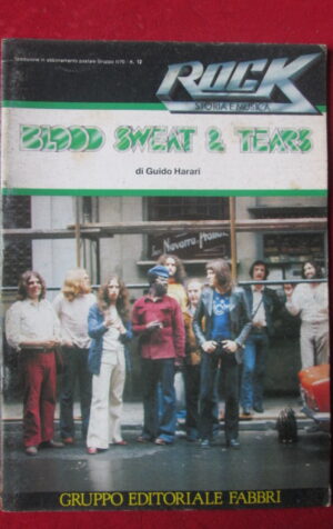 POCKET BOOK 1983 ROCK STORIA E MUSICA BLOOD SWEAT & TEARS [Q39]