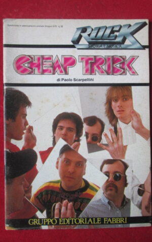 POCKET BOOK 1983 ROCK STORIA E MUSICA CHEAP TRICK [Q39]