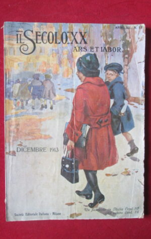 IL SECOLO XX 12  ARS ET LABOR 12 1913 BADIA MONTECASSINO  [Q39]