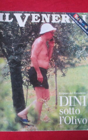 IL VENERDI 387 LAMBERTO DINI FRANCESCA NERI WALTER VELTRONI [Q39]