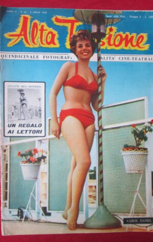 ALTA TENSIONE 64 1958 CAROL DANIEL LORELLA DE LUCA ISABELLA BIAGINI [Q39]