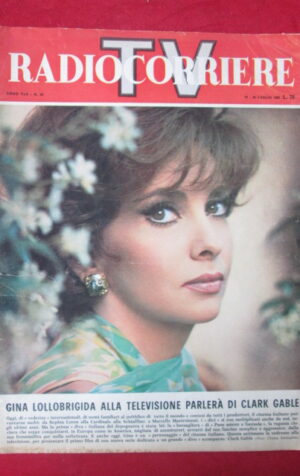 RADIOCORRIERE TV 29 1965 GINA LOLLOBRIGIDA SILVANA PAMPANINI [Q39]