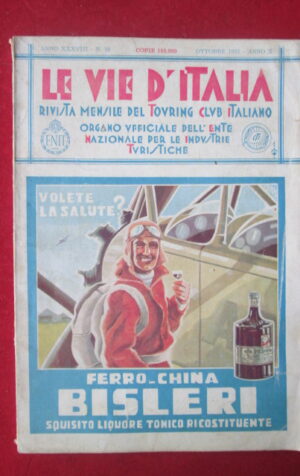 VIE D' ITALIA 10 1932 GUERRA CHIMICA E DIFESA ANTIGAS FASCISMO CARTOGRAFIA [Q39]